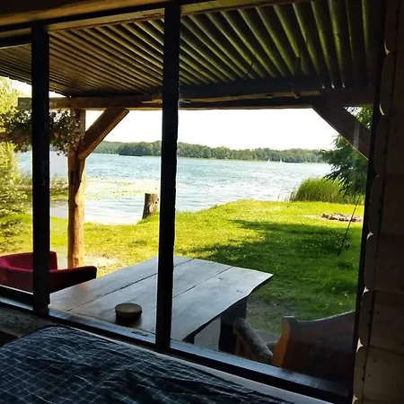 Mazurska Ostoja Na Polwyspie - Przy Samym Jeziorze Tatil parkı Mrągowo