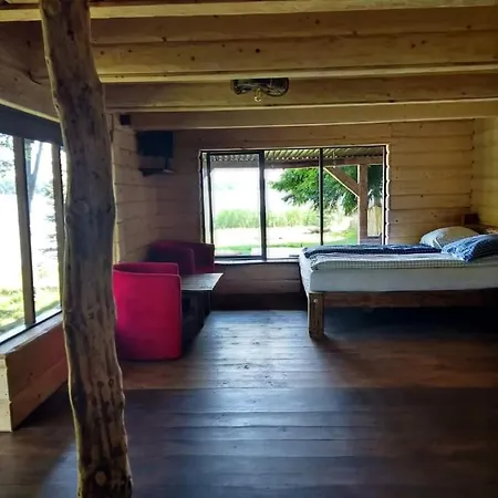 Mazurska Ostoja Na Polwyspie - Przy Samym Jeziorze Tatil parkı *