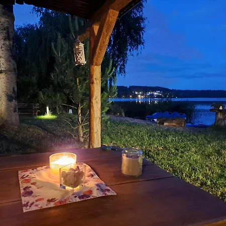 Mazurska Ostoja Na Polwyspie - Przy Samym Jeziorze Tatil parkı Mrągowo