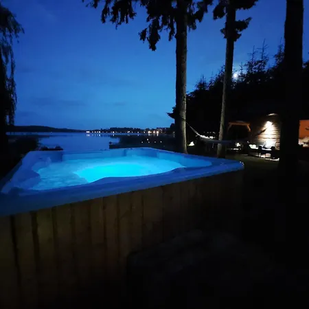 Mazurska Ostoja Na Polwyspie - Przy Samym Jeziorze Tatil parkı Mrągowo